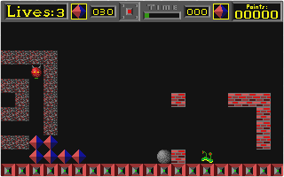 Boulder Dash atari screenshot